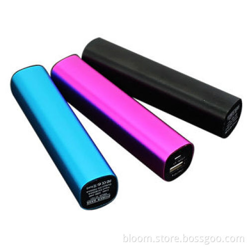 New Arrival Gift Power Bank 2,200mAh/2,600mAh, with LED Battery Indicator, Metal Case